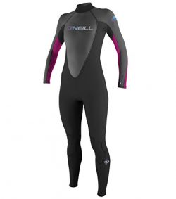 O’Neill Wetsuits Women’s Reactor 3/2mm Back Zip Full Wetsuit