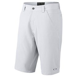 Oakley Men’s 2.5 Take Shorts, White, Size 34