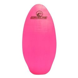 Waveline Skimboards Neon Wooden – Choose Color and Size (Pink, 41″)