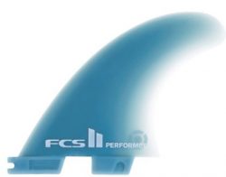 FCS II Performer Glass Flex Surfboard Tri Fin Set – Medium