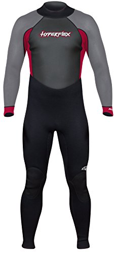 Hyperflex Wetsuits Men’s Access 3/2mm Full Suit – (Red, Medium)
