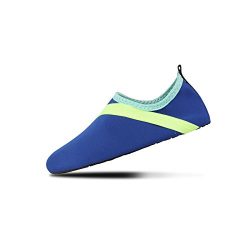 VIFUUR Unisex Quick Drying Aqua Water Shoes Pool Beach Yoga Exercise Shoes For Men Women