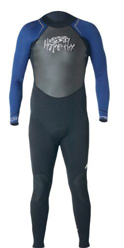 Hyperflex Wetsuits Men’s Access 3/2mm Full Suit, Black/Blue, Medium – Surfing, Winds ...