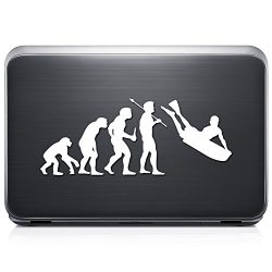 Theory Of Evolution Bodyboard Surfing PERMANENT Vinyl Decal Sticker For Laptop Tablet Helmet Win ...