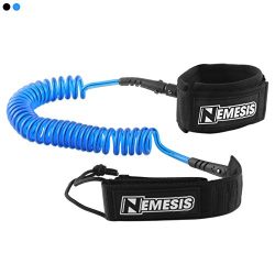 The ‘Nemesis’ 10′ SUP Leash by Own the Wave – Dark Blue