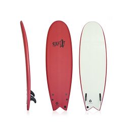 Rock-It 5’8″ ALBERT Surfboard (Red)