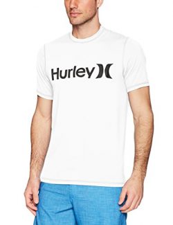 Hurley Men’s One and Only Short Sleeve Sun Protection Rashguard