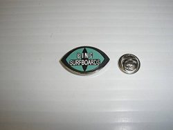 BING/SURFBOARDS SURF SURFER SURFBOARD LONG BOARD BEACH FIN LAPEL OR HAT PIN