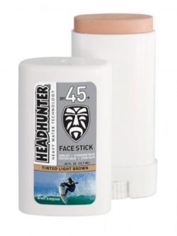 Headhunter SPF 45 Sunscreen Face Stick – Light Brown