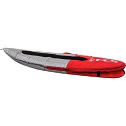 FCS Dual All Purpose Surfboard Bag Travel Cover (Red Mood, All Purpose 6′ 7″)