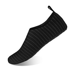 Ningmeng Mens Womens Water Shoes Barefoot Beach Pool Shoes Quick-Dry Aqua Yoga Socks For Surf Sw ...