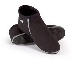 Tilos Neoprene Fin Socks (Gray, XS – Size 6-7.5)