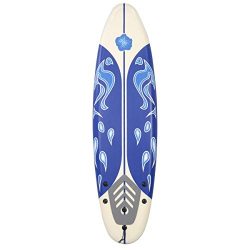 Giantex 6′ Surfboard Surf Foamie Boards Surfing Beach Ocean Body Boarding White