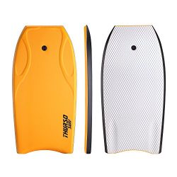 THURSO SURF 42” Lightweight Bodyboard PE Core IXPE Deck HDPE Slick Bottom Includes PRO Dou ...