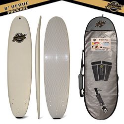 Gold Coast Surfboards | Soft Top Surfboard | 8’ Verve Surf Board | Fun Performance Foam Surf Boa ...