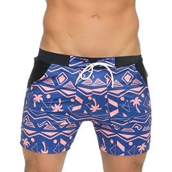 Taddlee Men Swimwear Long Basic Swimsuits Swim Surf Board Boxer Trunk Shorts XXL (M)