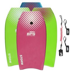 BPS 37″ Pink w/ White Dots Bodyboard