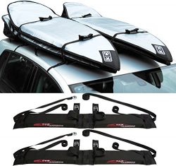 Car Rack & Carriers Double Surfboard Car Rooftop Rack, 2 Surfboard Soft Wrap Roof Racks Rax  ...