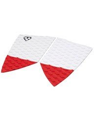 Gorilla Fish Fangs Surfboard Traction Pad – Red/White Assorted