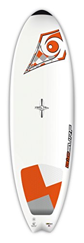 BIC Sport DURA-TEC Fish Surfboard, 5’10” x 20.5″ x 2.6″ x 35 Large, Whit ...