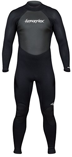 Hyperflex Wetsuits Men’s Access 3/2mm Full Suit – (Black, X-Large)