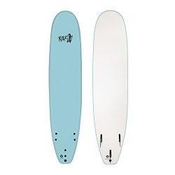 Rock-It 9′ MOBY Soft Top Longboard Surfboard (Blue)