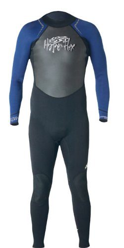 Hyperflex Wetsuits Men’s Access 3/2mm Full Suit, Black/Blue, X-Large – Surfing, Wind ...