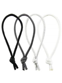 4-Pack Pro Tour Quality Leash String Cord for Surfboard, Longboard and SUP by Island Chains