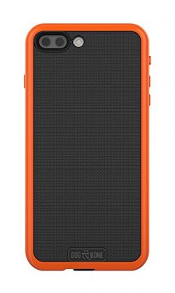 Dog & Bone Wetsuit Impact – Rugged, Waterproof iPhone 7 Plus Case – Electric Orange