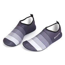 QDASZZ Men Women and Kids Flexible Water Sport Skin Shoes Aqua Socks For Beach Pool Sand Swim Su ...