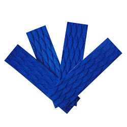 Dovewill 4 Pieces EVA Skimboard Traction Pad Deck Bar Grip Tail Pad Surfboard Shortboard Paddle  ...