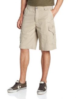 Fox Men’s Slambozo Standard Fit  22″ Canvas Cargo Short, Dark Khaki1, 32