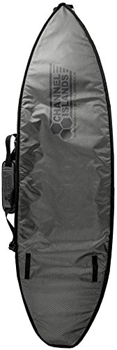 Channel Islands Surfboards Cx2 Double Surfboard Bag, Charcoal, 7’0″