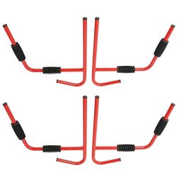 TC-Home Kayak Ladder Wall Mount Storage Rack Surfboard Canoe Folding Hanger (2 pairs)