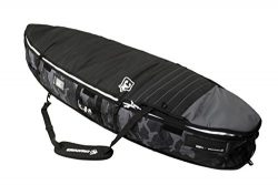 Creatures of Leisure Universal Shortboard Triple Bag Black White 6ft 7in