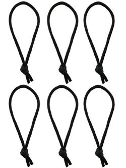 6-Pack Pro Tour Quality Leash String Cord for Surfboard, Longboard and SUP by Island Chains