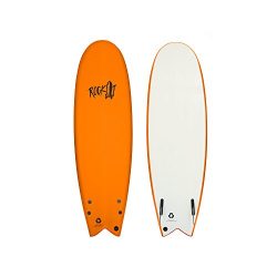 Rock-It 5’8″ ALBERT Surfboard (Orange)