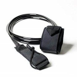 8′ Black Surfboard Leash