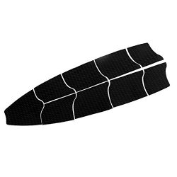 Dovewill Set of 9 Piece Surfboard Shortboard Tail Pad Full Deck Grip Traction Pad Black Cool Lon ...