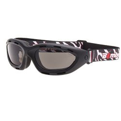 Bomber Sunglasses – Black Frame / Smoke Anti Fog Safety Goggle Lens