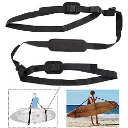 Ueasy SUP Paddleboard Carry Strap and Adjustable Surfboard Storage Sling with Comfortable Should ...