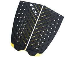 FCS T-2 Black/Taxi Cab Yellow Surfboard Traction Pad