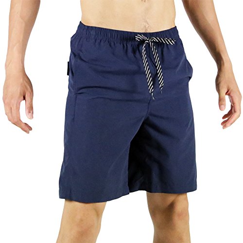 SAFS Men's Solid Color Swim Trunks 10