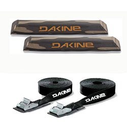 Dakine 18″ Aero Camo Surfboard / SUP / Kayak Roof Car SUV Rack Pad Set with 12′ Tie  ...