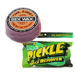 The Pickle Wax Remover w/ Wax Comb and Sex Wax Bar (Choose Temp Assorted Wax Scents) (Cool)