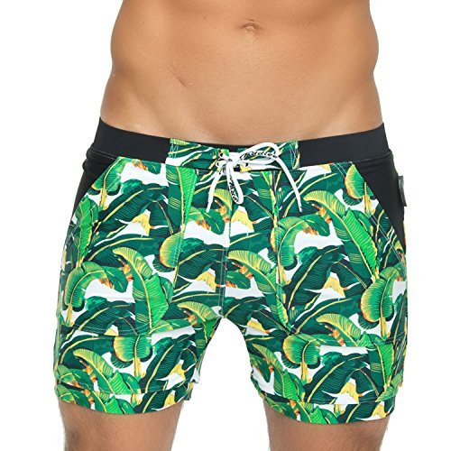 Taddlee Men Swimwear Swimsuits Surf Board Boxer Shorts Long Swim Trunks ...