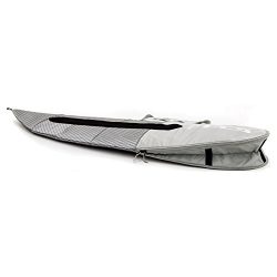 FCS Day Funboard Dayrunner Surfboard Bag (Cool Grey, 6′ 3″)