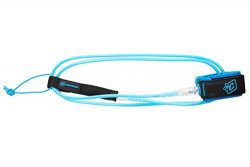 Creatures of Leisure Surfboard Shortboard Leash Lite Cyan Clear 5ft