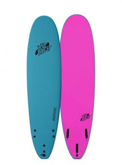 Catch Surf Wave Bandit EZ Rider 8’0″ Short Surf Board, Steel Blue