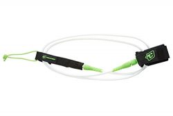 Creatures of Leisure Surfboard Shortboard Leash Lite White Lime 6ft